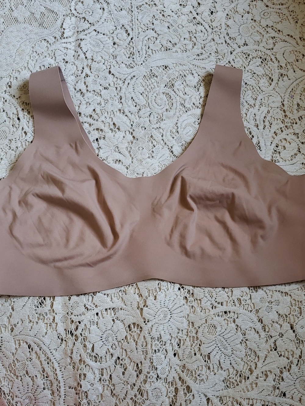 Seamless Wireless Nude Bra